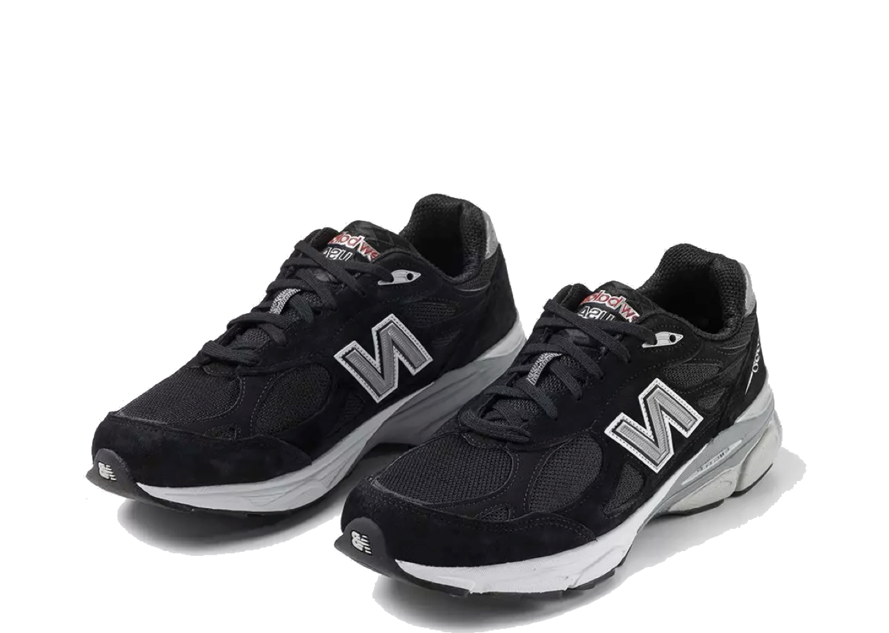 New Balance 990v3 Black White - photo 2