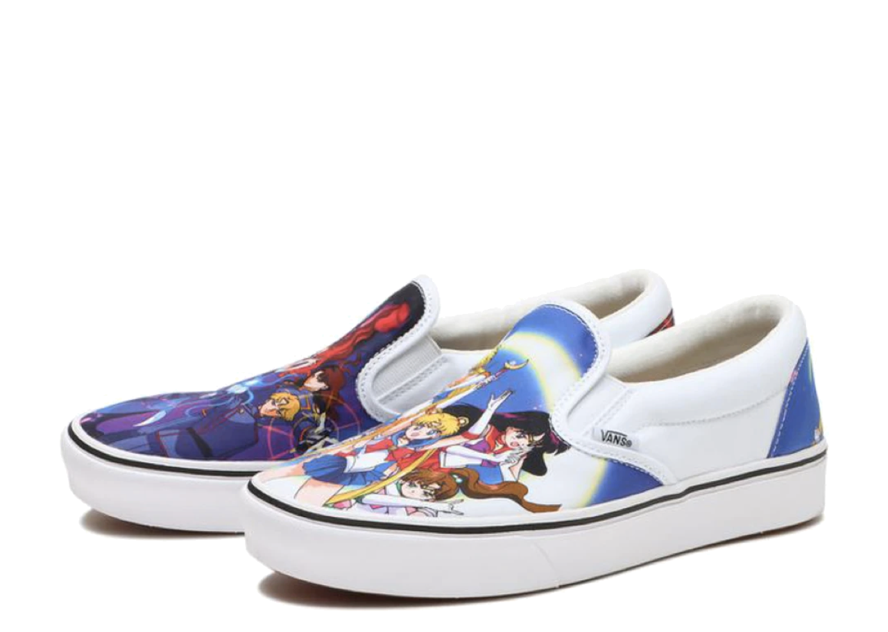 Vans Classic Slip-On Comfy Cush Pretty Guardian Sailor Moon - photo 2