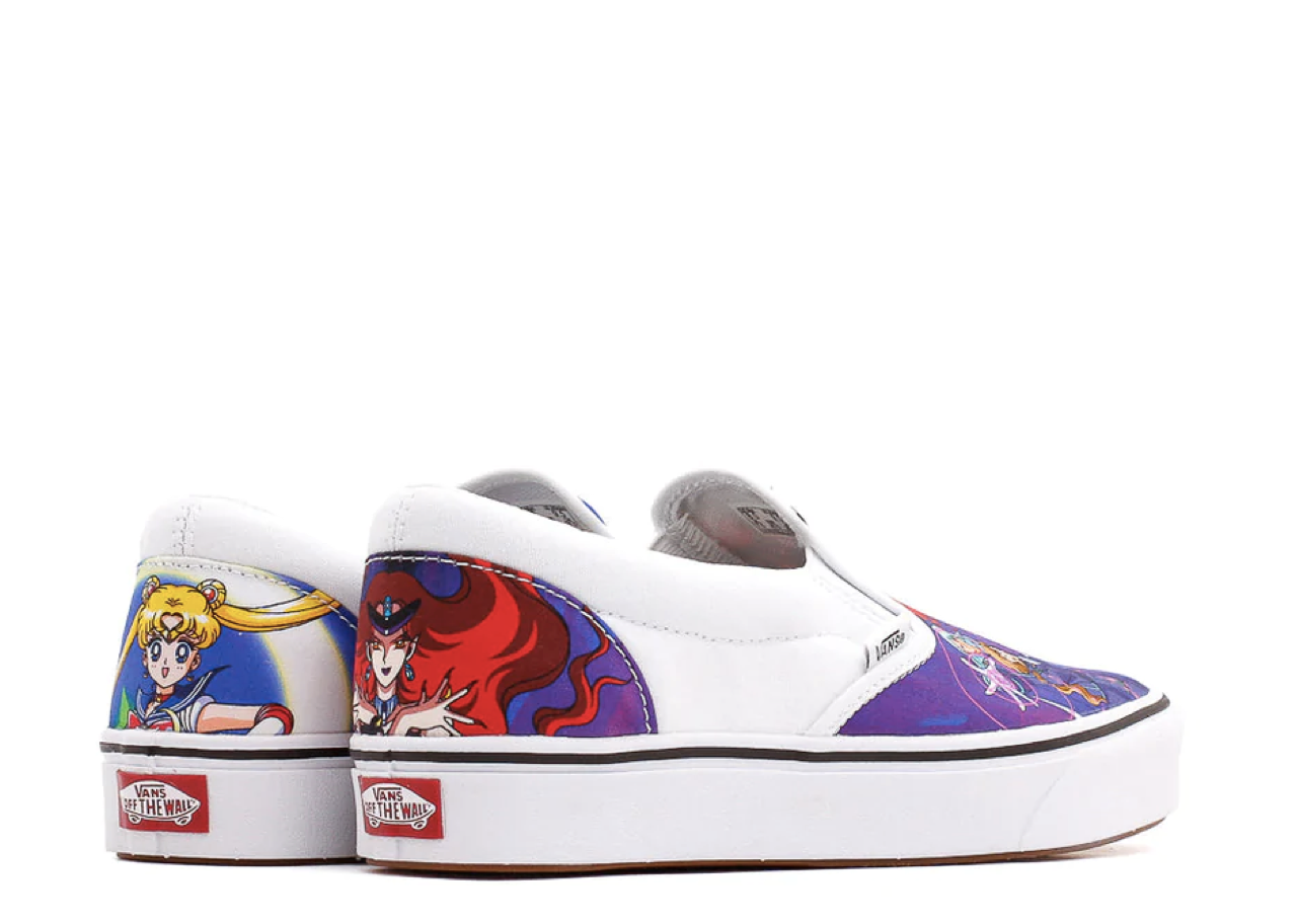 Vans Classic Slip-On Comfy Cush Pretty Guardian Sailor Moon - photo 3