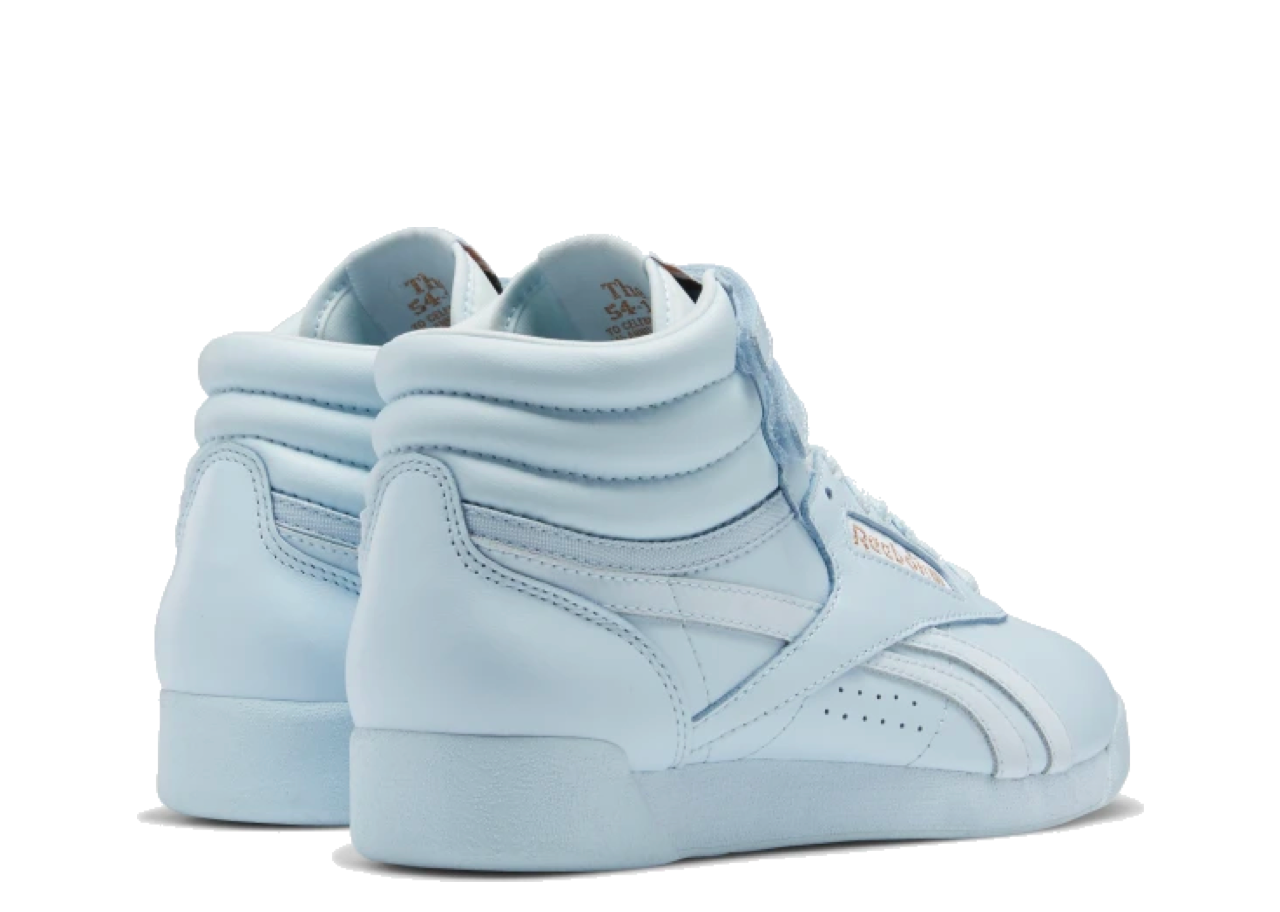 Reebok Freestyle Hi Cardi B Glass Blue (Women's) - photo 3