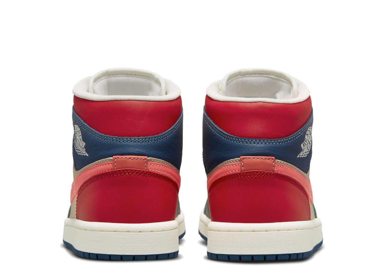 Air Jordan 1 Mid Multi Color (2022) (Women's) - photo 3