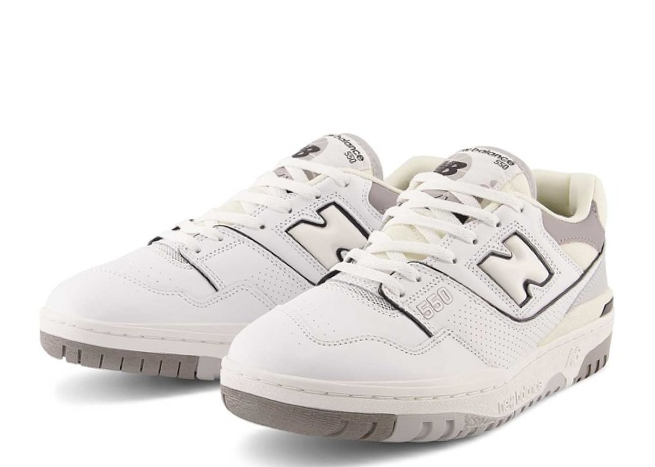 New Balance 550 White Grey Cream - photo 2
