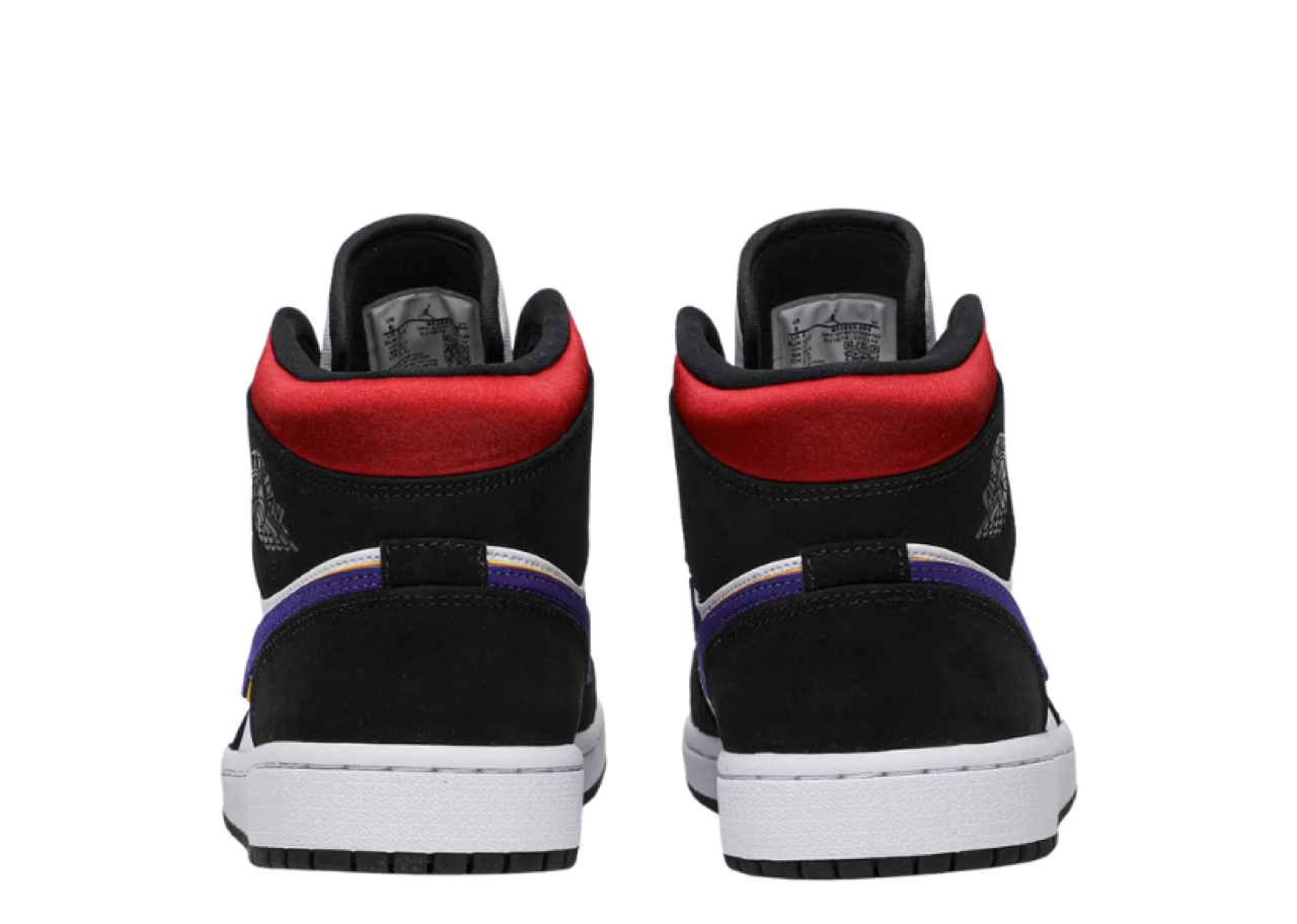 Air Jordan 1 Mid Lakers Top 3 - photo 3