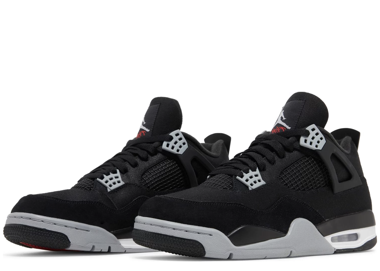 Jordan 4 Retro SE Black Canvas - photo 2
