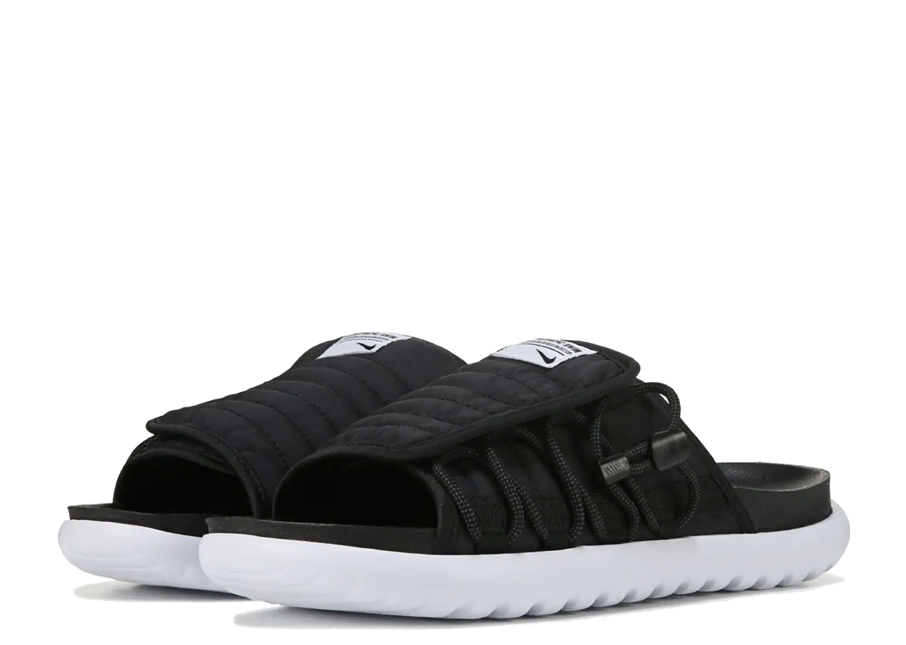 Nike Asuna 2 Slide Black White - photo 2