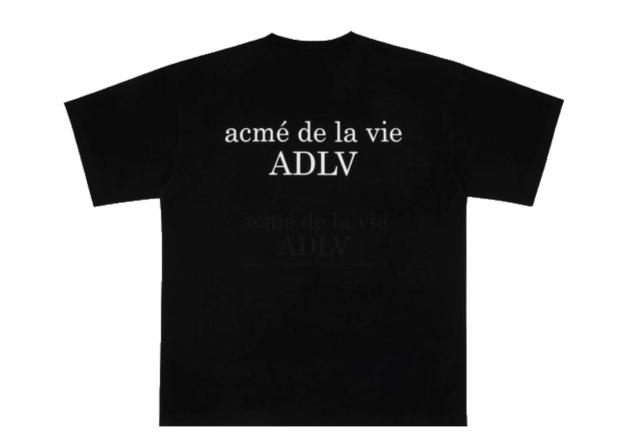 Acme De La Vie Baby Face Heart Boy T-Shirt Black - photo 2