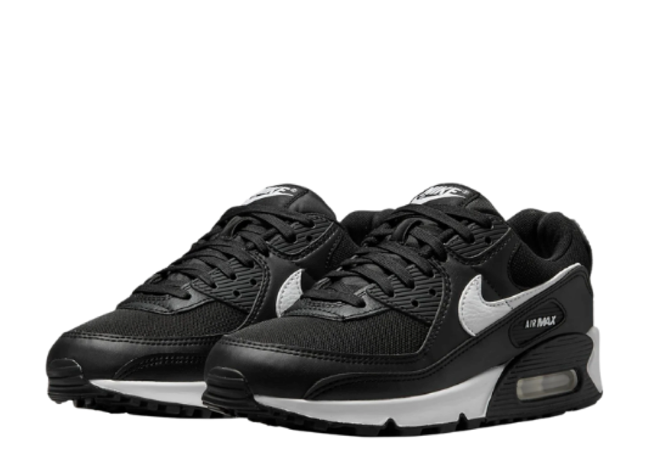 Nike Air Max 90 Black White (Women's) - photo 2