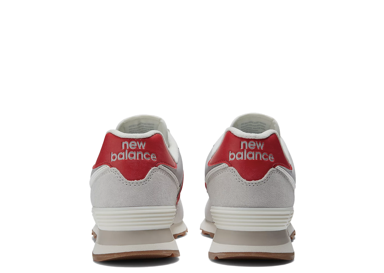 New Balance 574 White Red - photo 3