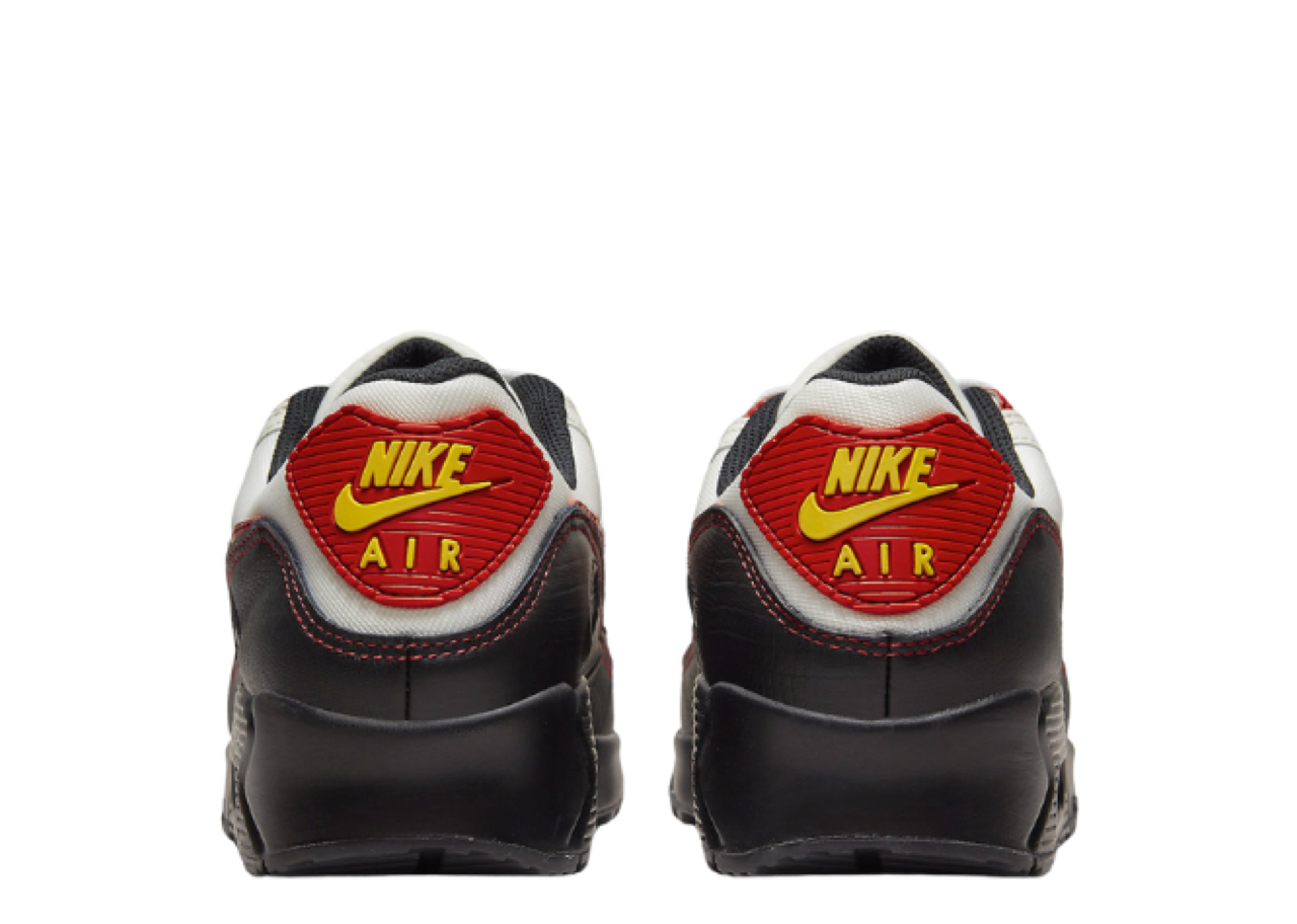 Nike Air Max 90 SE Sail Universtiy Red Black - photo 3