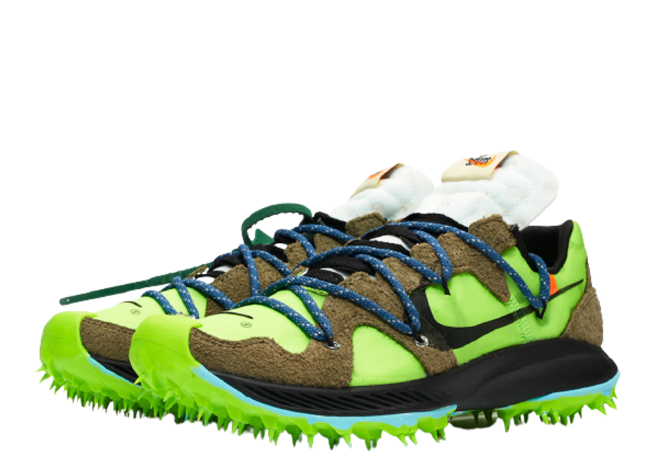 Nike Zoom Terra Kiger 5 Off-White Electric Green (Women's) - photo 2