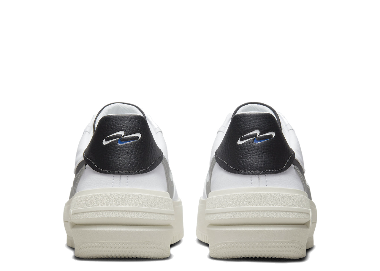 Nike Air Force 1 PLT.AF.ORM White Metallic Silver Black (Women's) - photo 3