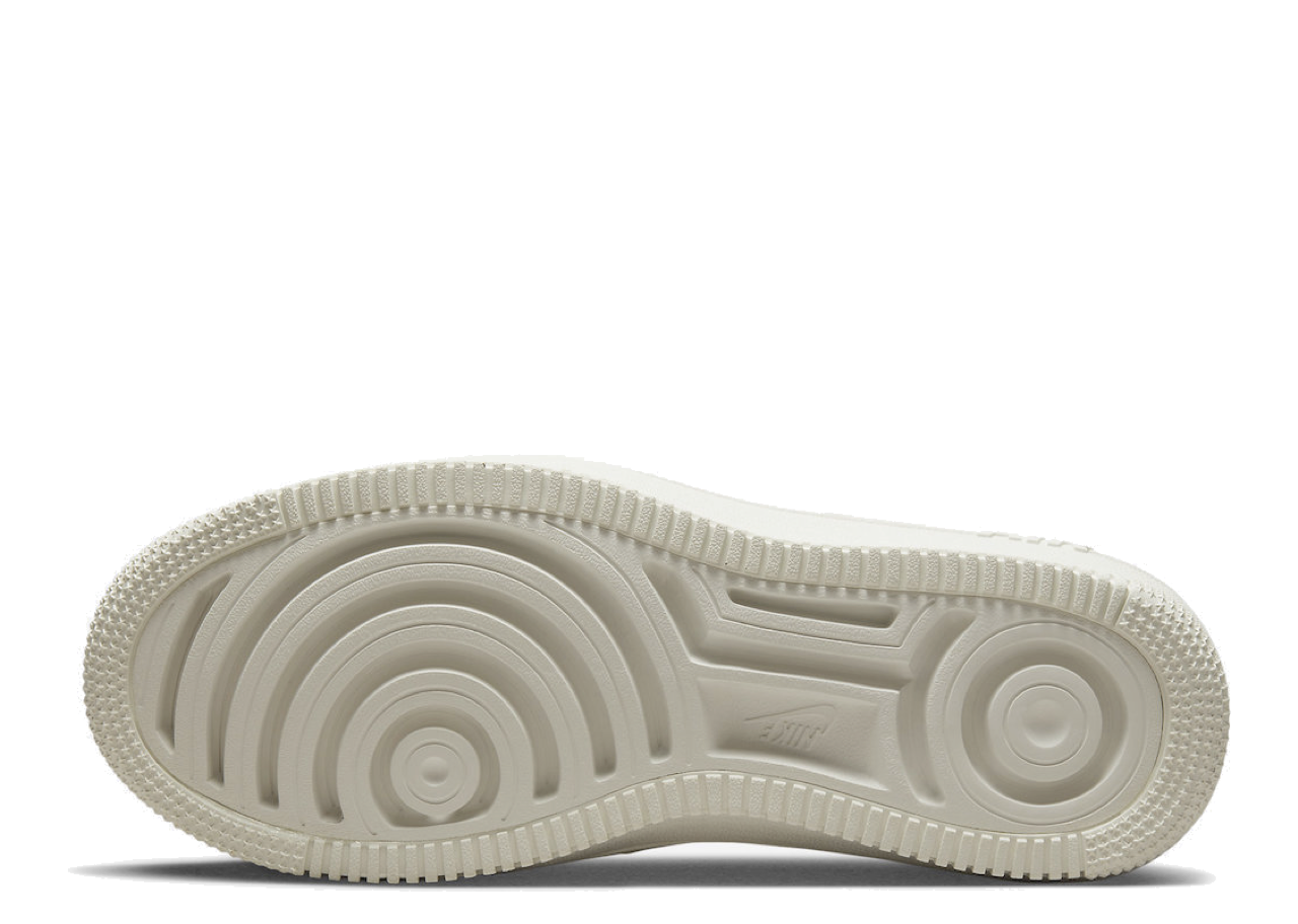Nike Air Force 1 PLT.AF.ORM White Metallic Silver Black (Women's) - photo 4