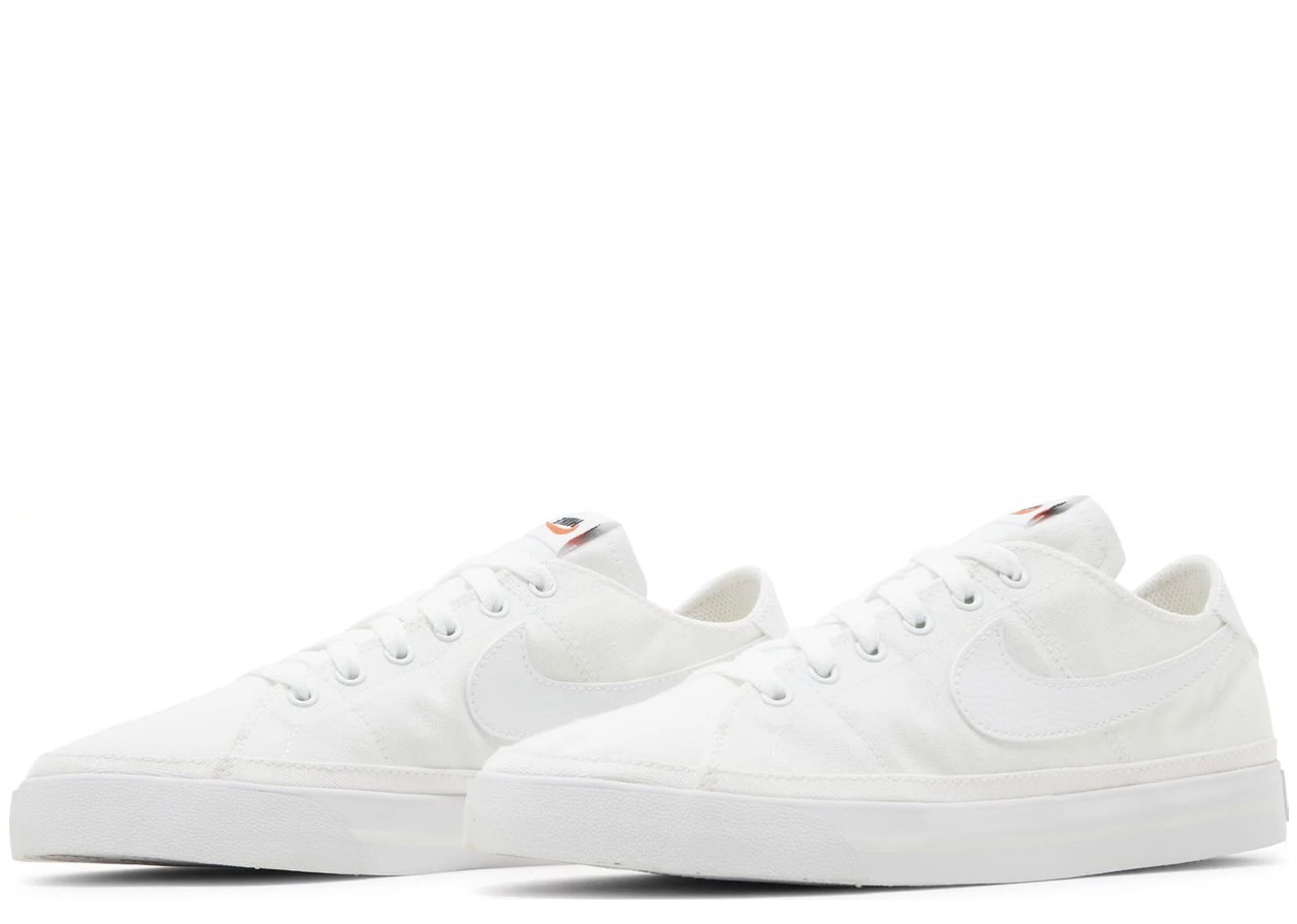 Nike Court Legacy Canvas Triple White (Women's) - photo 2