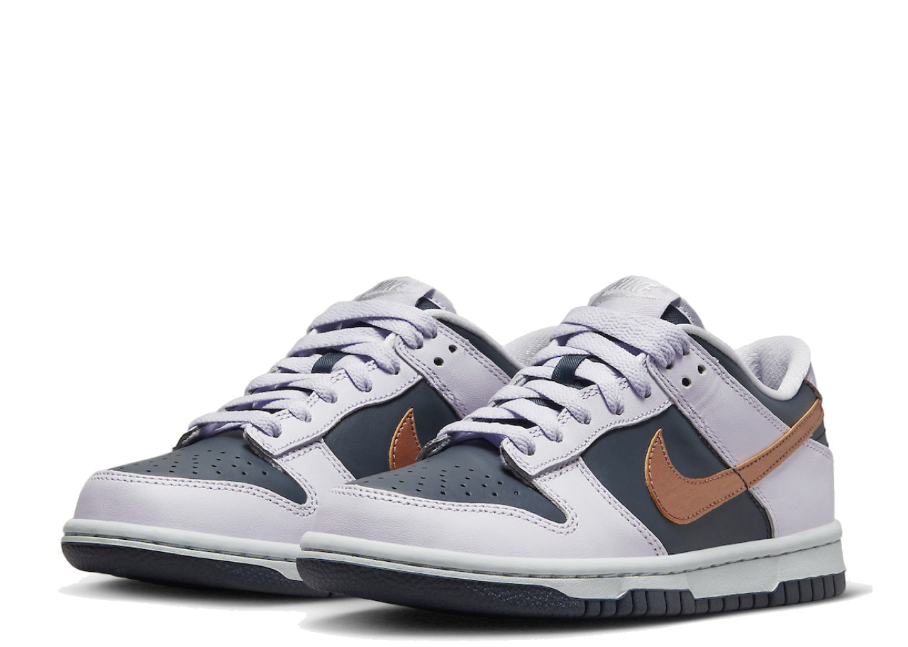 Nike Dunk Low SE Copper Swoosh (Grade School) - photo 2