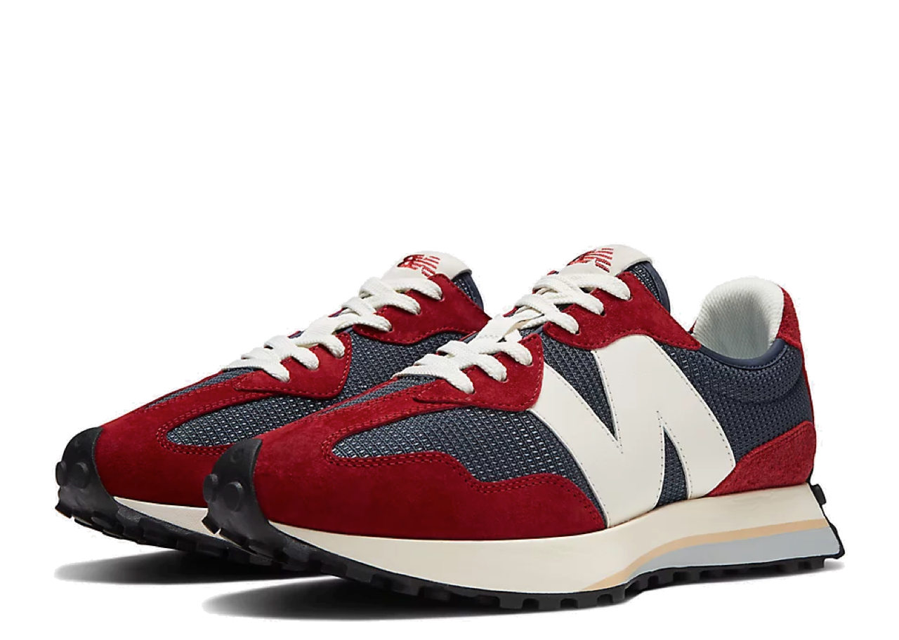 New Balance 327 Red Navy White - photo 2