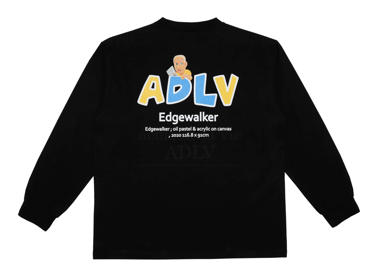 Acme De La Vie x Edgewalker No 28 Long Sleeve T-Shirt Black - photo 2