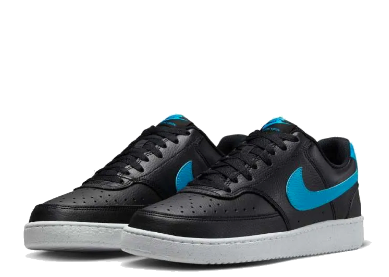 Nike Court Vision Low Next Nature Black Laser Blue - photo 2
