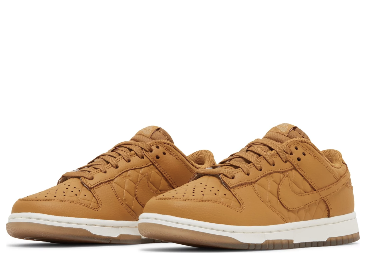 Nike Dunk Low Quilted Wheat (Women's) - photo 2