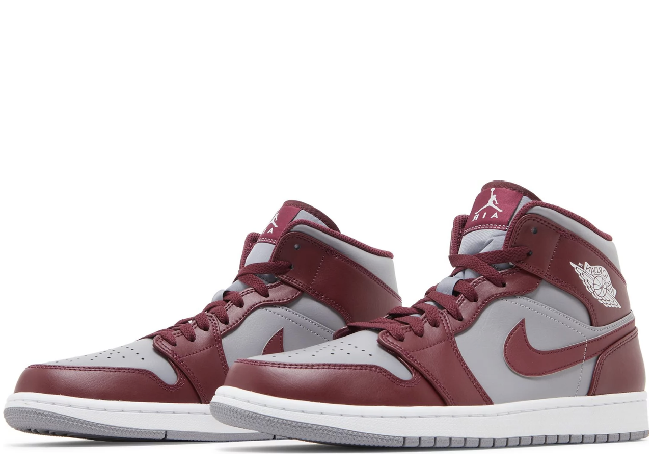 Air Jordan 1 Mid Team Red - photo 2