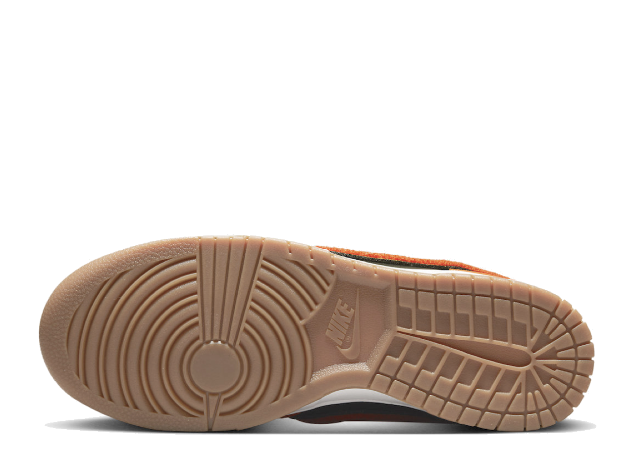 Nike Dunk High University Chenille Swoosh Safty Orange - photo 4