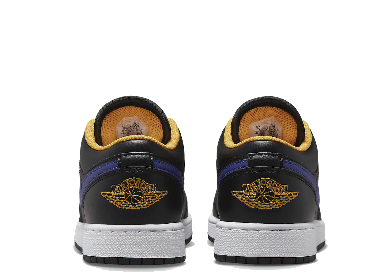 Air Jordan 1 Low Dark Concord (Grade School) - photo 3