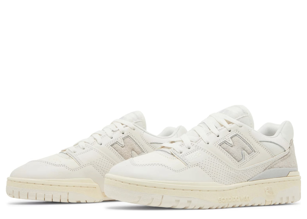 New Balance 550 Aime Leon Dore White Leather - photo 2