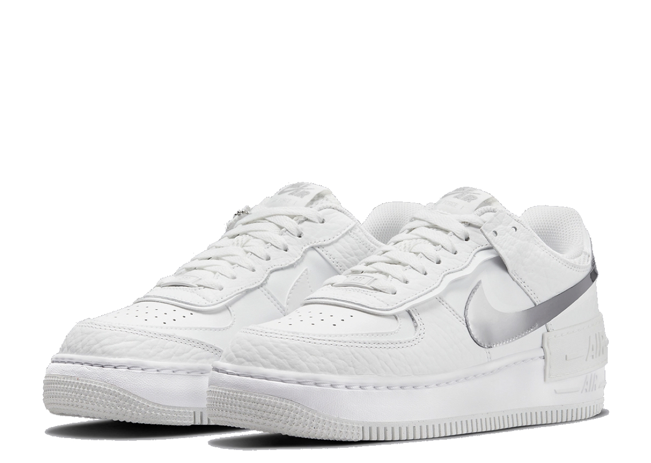 Nike Air Force 1 Shadow White Chrome (Women's) - photo 2