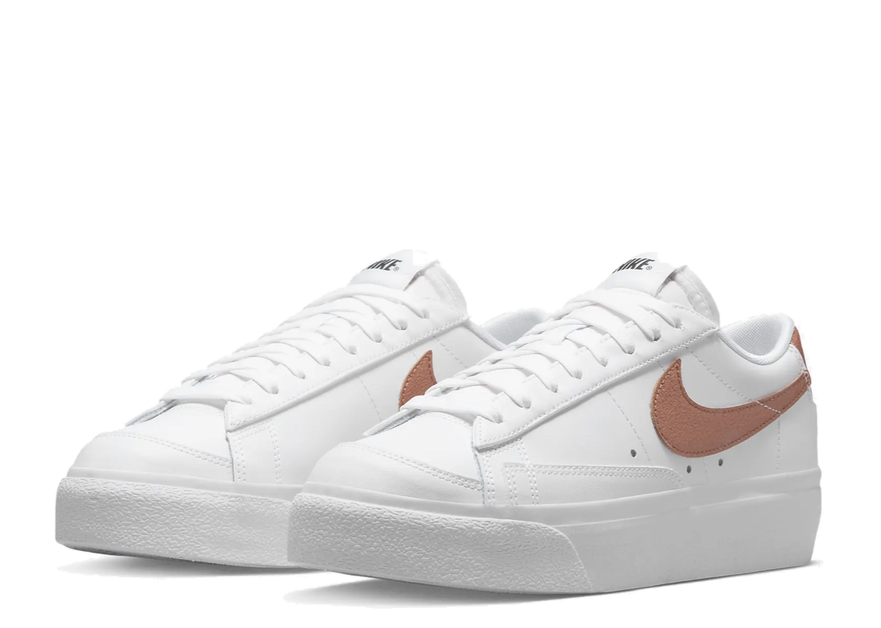 Nike Blazer Low Platform White Metallic copper (Women's) - photo 2