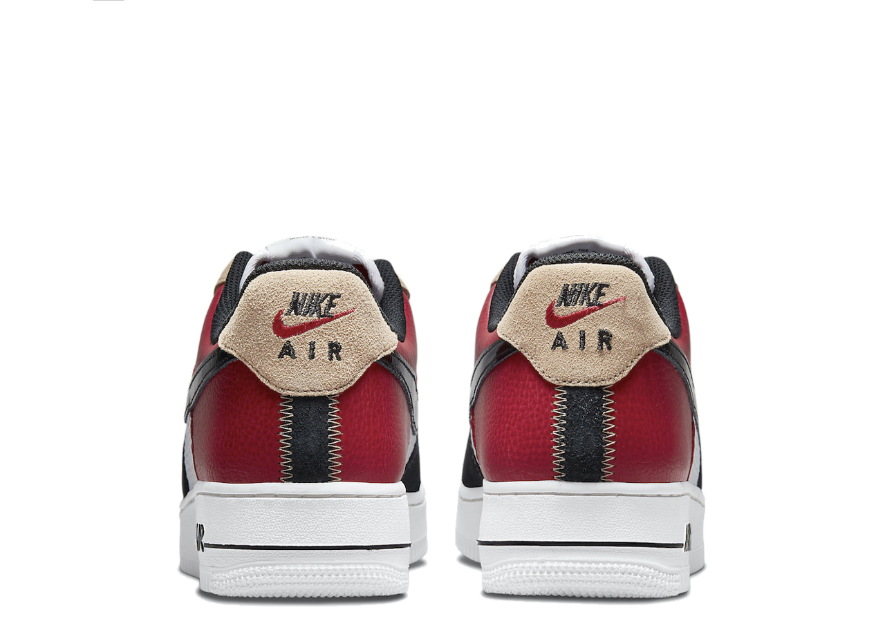 Nike Air Force 1 Low '07 LV8 Gym Red Black Hemp - photo 3