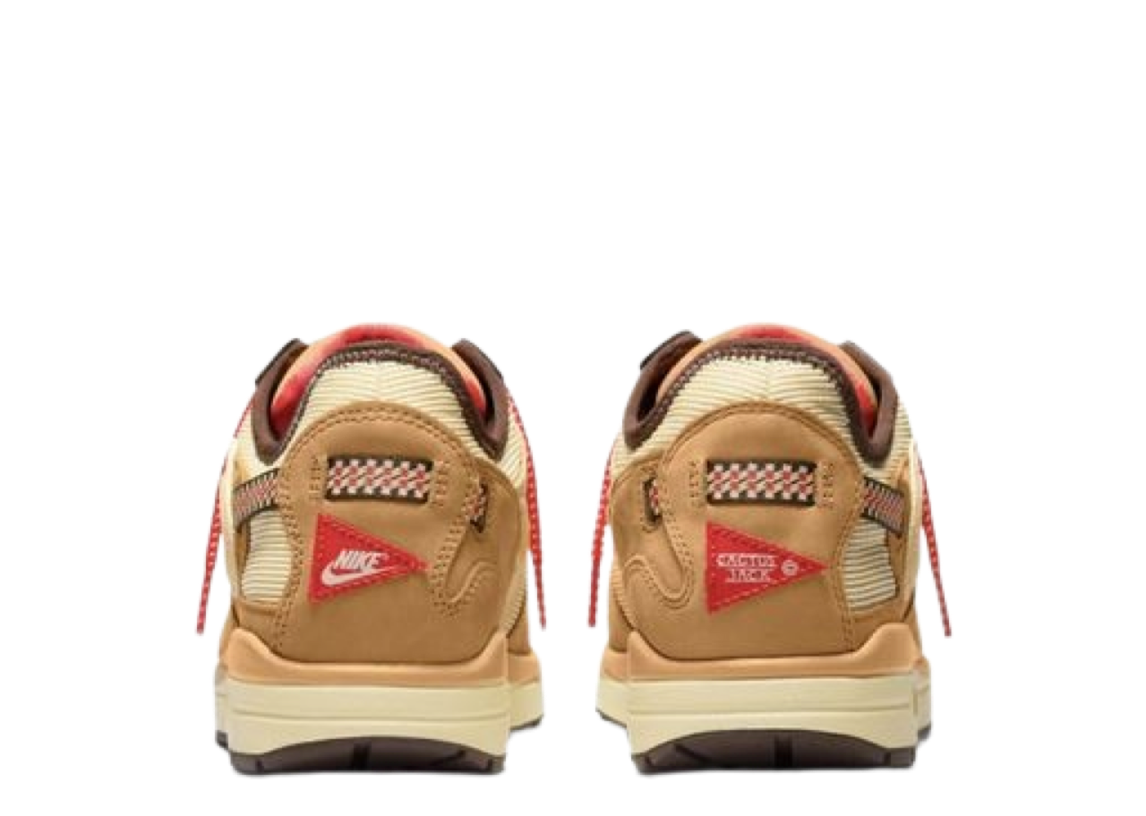 Nike Air Max 1 Travis Scott Cactus Jack Wheat Lemon Drop - photo 3