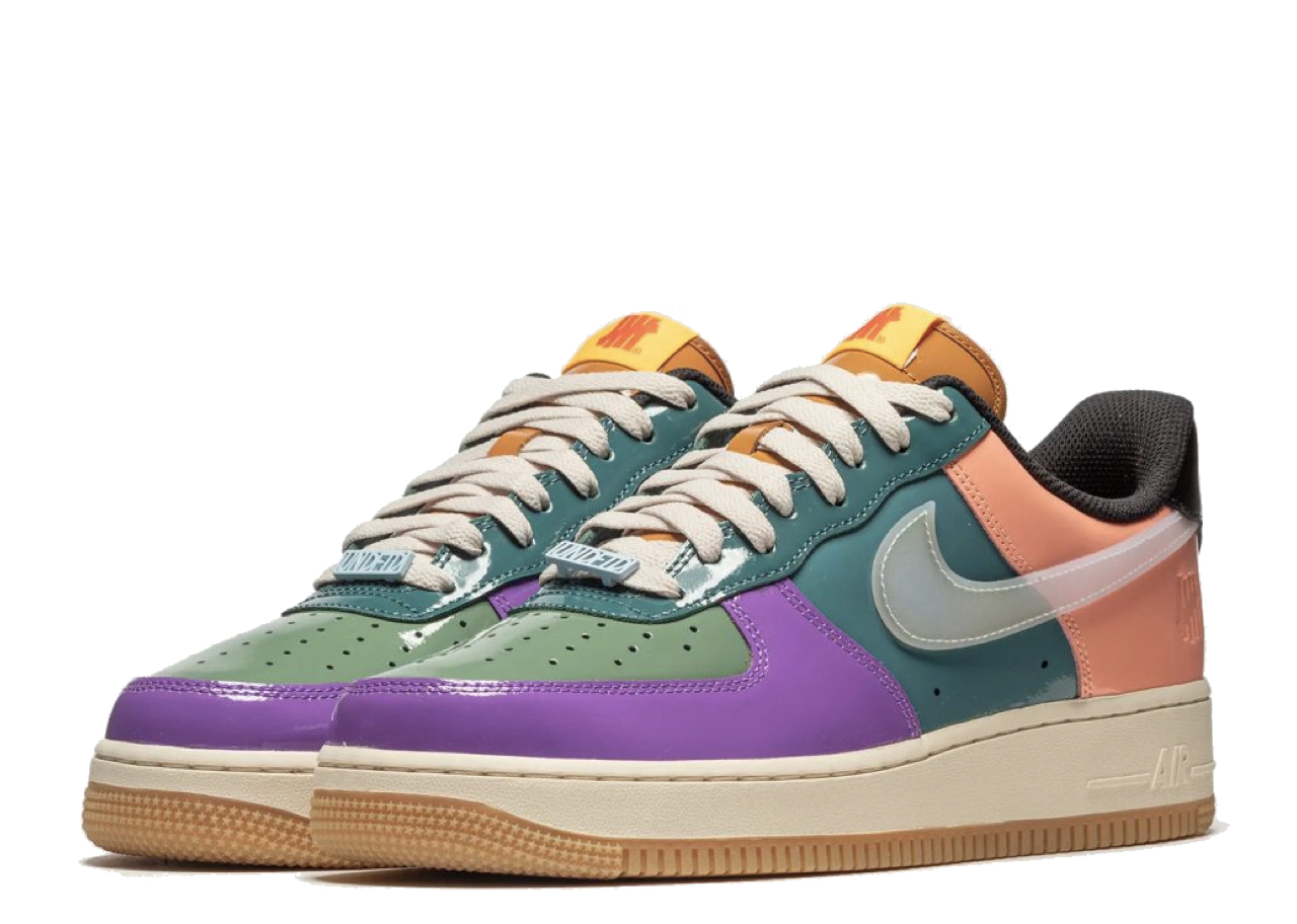 Nike Air Force 1 Low SP Undefeated Multi-Patent Celestine Blue - photo 2