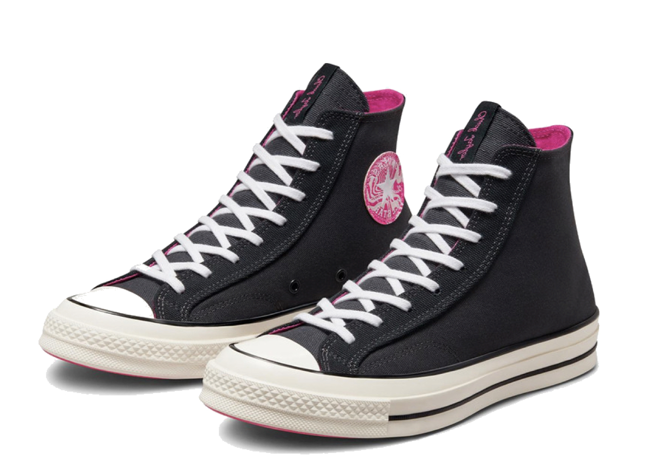 Converse Chuck Taylor All-Star 70's High Smoke Grey Prime Pink - photo 2