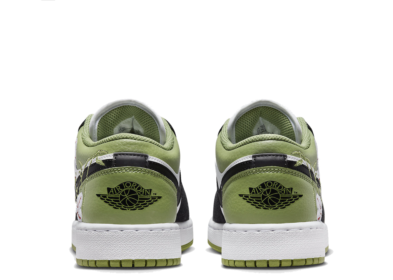 Air Jordan 1 Low Floral Vines (Grade School) - photo 3