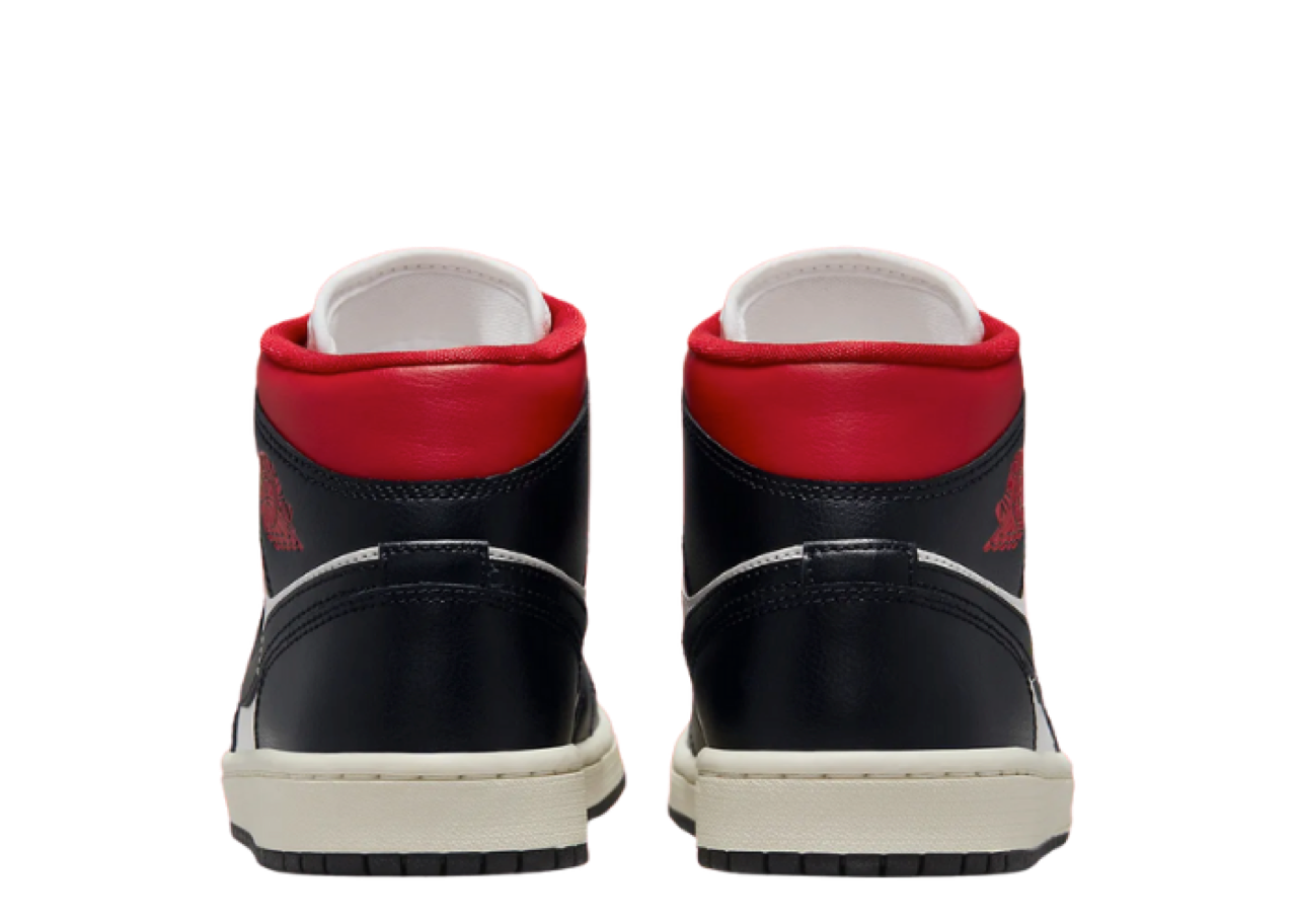 Air Jordan 1 Mid Gym Red Panda (Women's) - photo 3