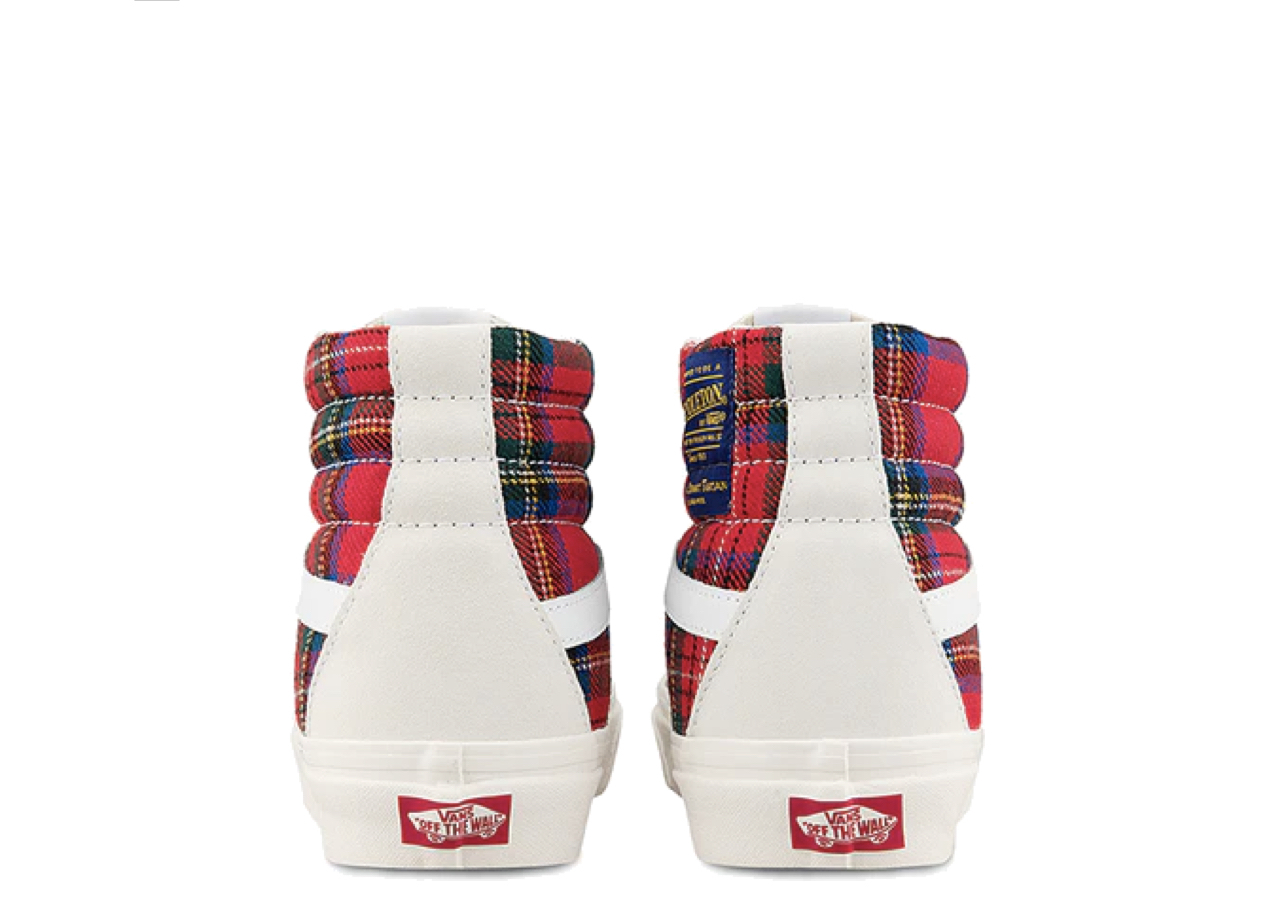 Vans Sk8-Hi Vault x Pendleton 38 DX Red Plaid - photo 3
