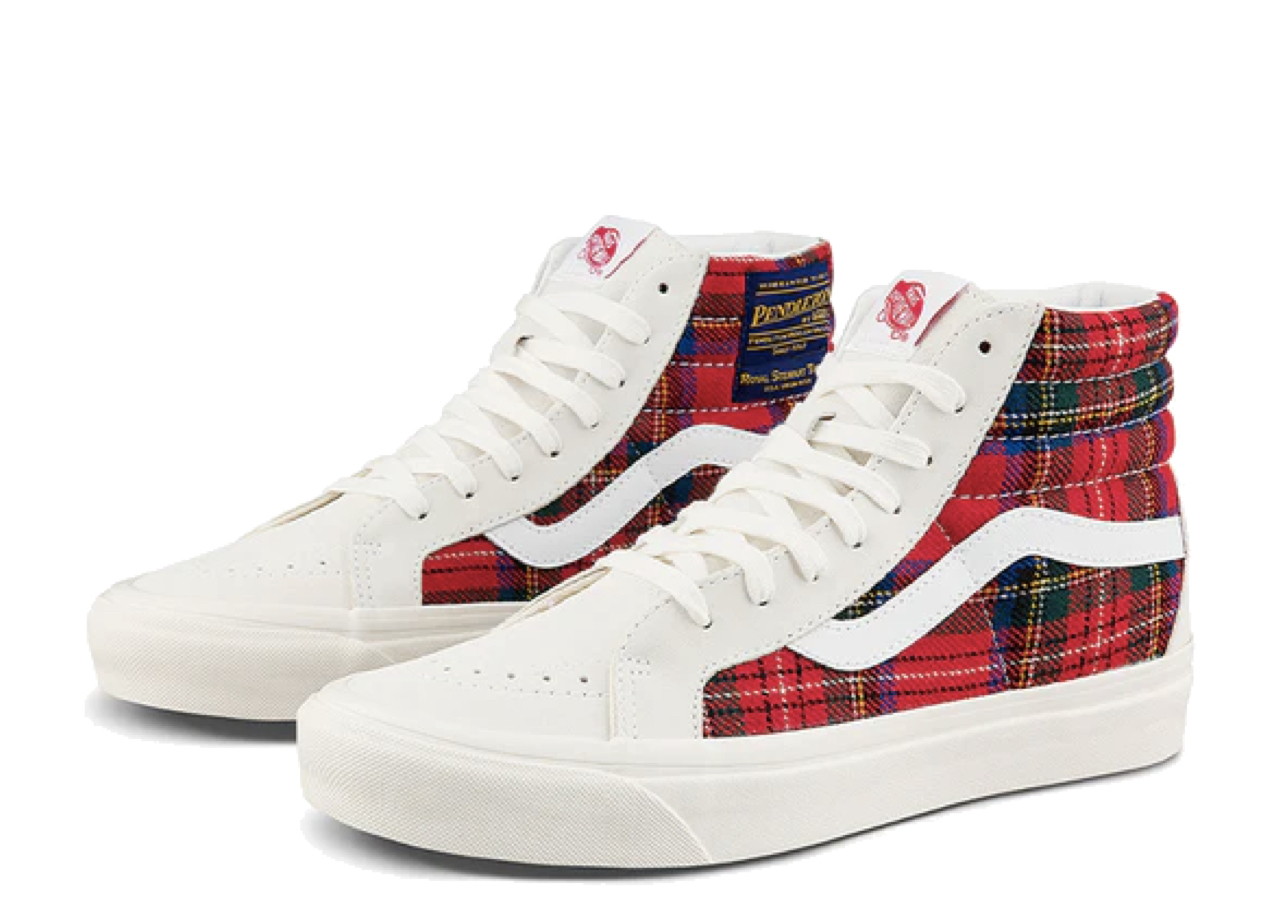 Vans Sk8-Hi Vault x Pendleton 38 DX Red Plaid - photo 2