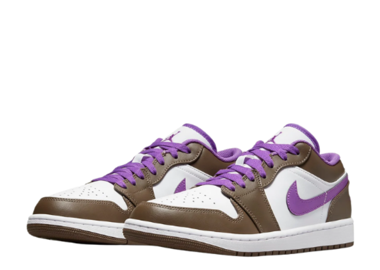Air Jordan 1 Low Purple Mocha - photo 2