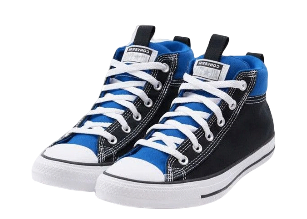 Converse Chuck Taylor All-Star Mid Street Black Blue - photo 2