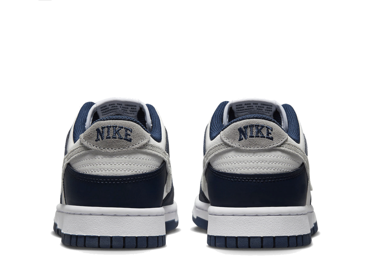 Nike Dunk Low Summit White Midnight Navy - photo 3