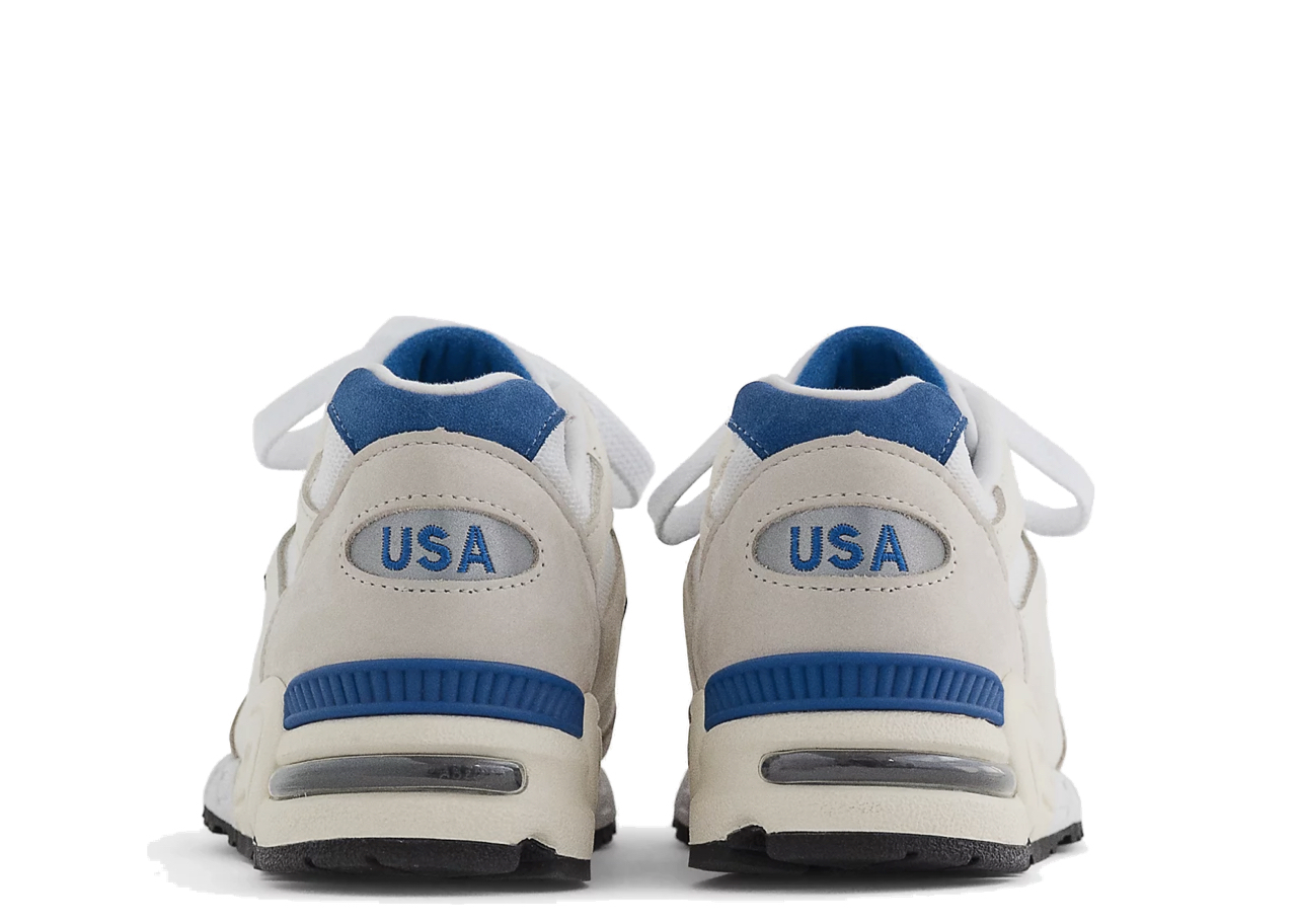 New Balance 990v2 MiUSA White Blue - photo 3