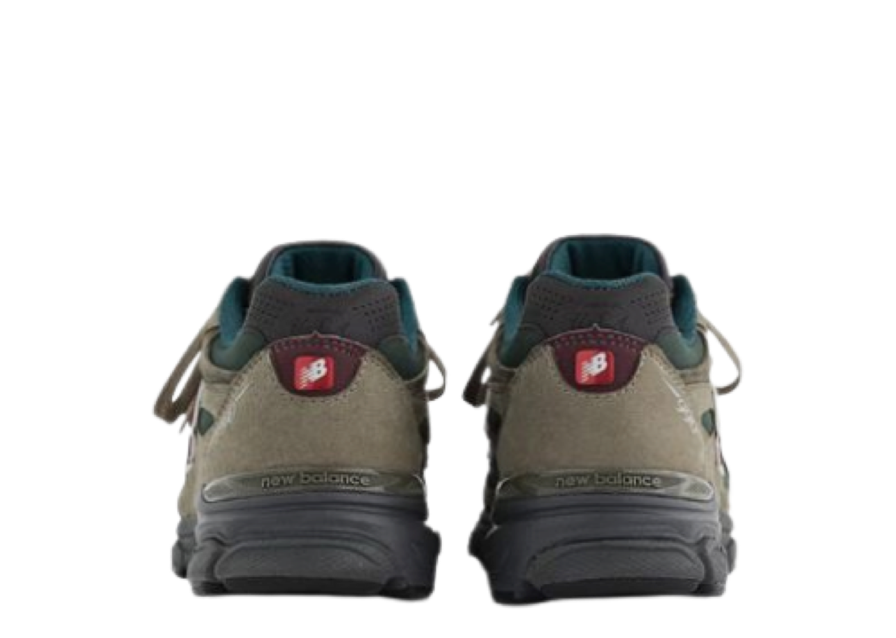 New Balance 990v3 MiUSA Teddy Santis Green Purple - photo 3