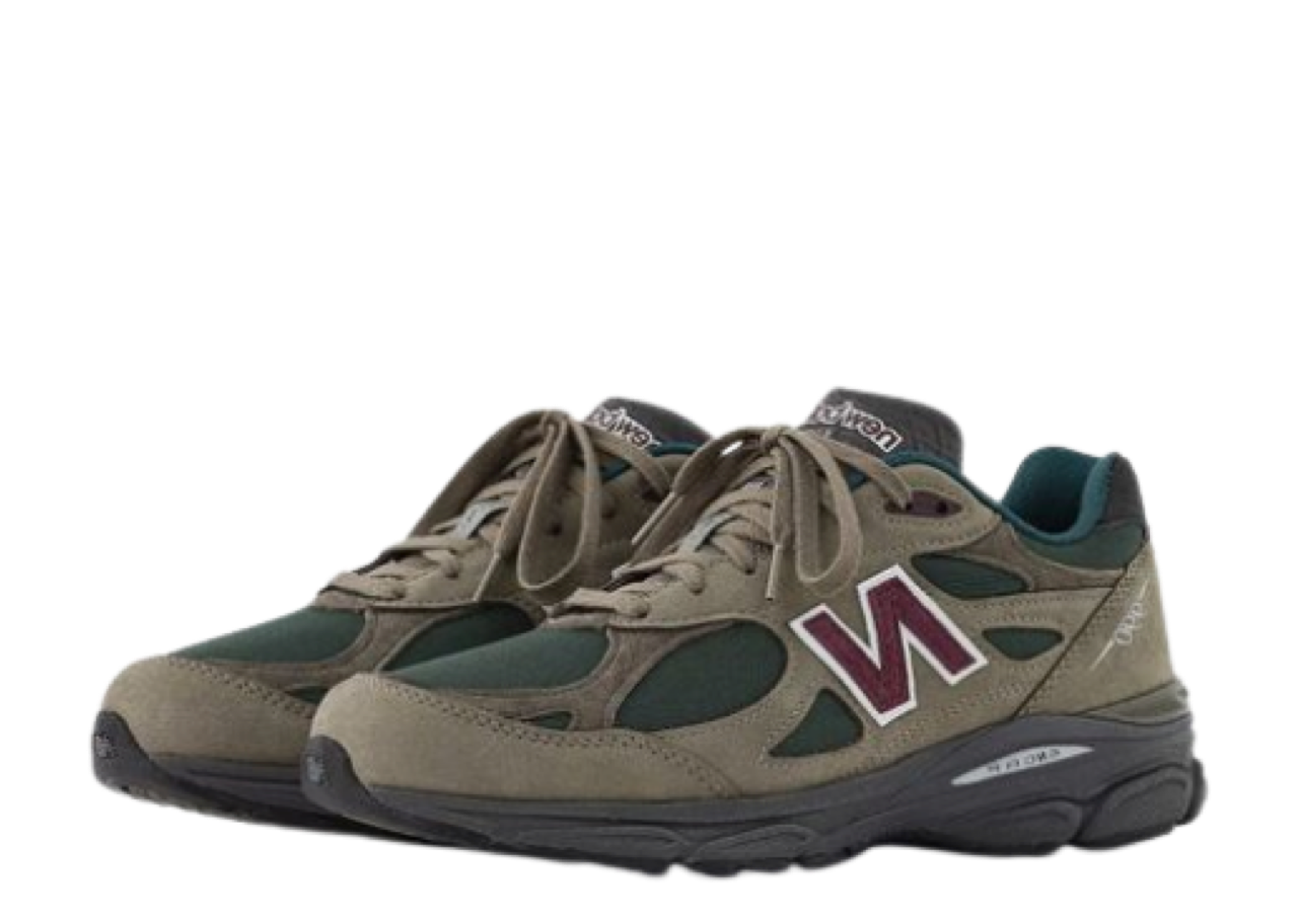 New Balance 990v3 MiUSA Teddy Santis Green Purple - photo 2