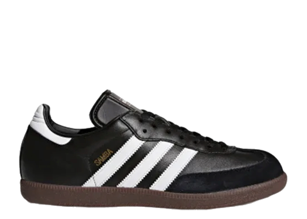 Adidas Samba Leather Black White