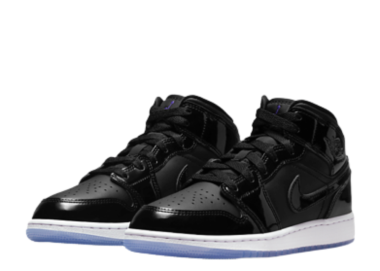 Air Jordan 1 Mid Space Jam (Grade School) - photo 2