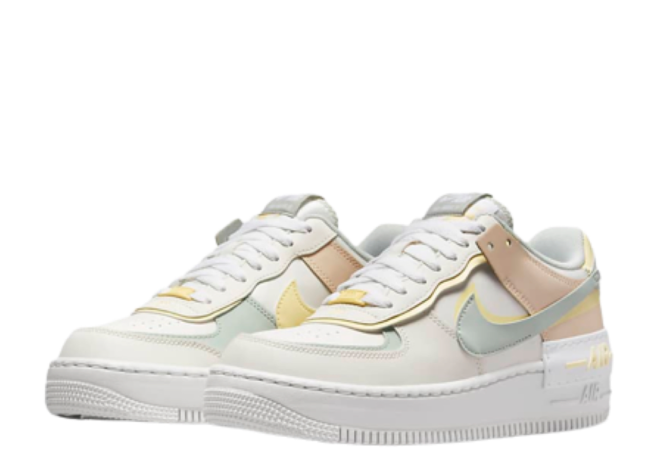 Nike Air Force 1 Low Shadow Sail Light Silver Citron Tint (Women's) - photo 2