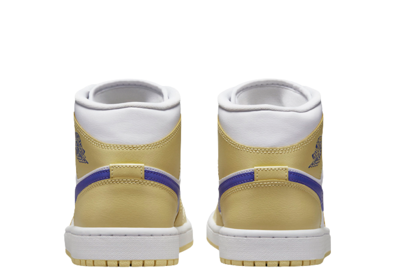 Air Jordan 1 Mid Lemon Wash Lapis (Women's) - photo 3
