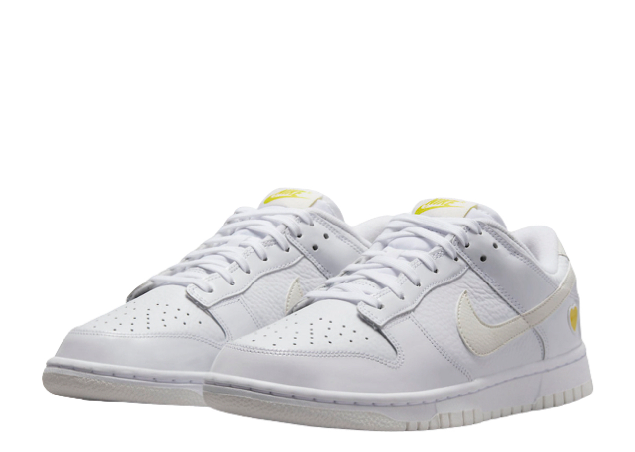 Nike Dunk Low Valentine's Day Yellow Heart (Women's) - photo 2