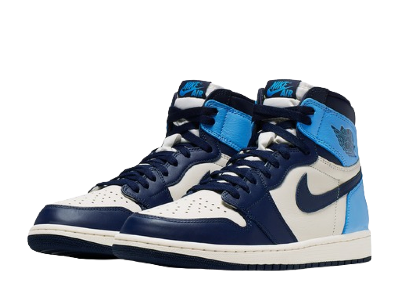 Air Jordan 1 Retro High Obsidian UNC - photo 2