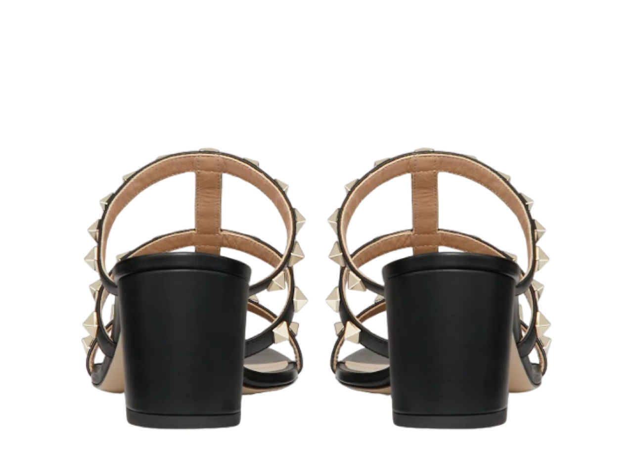 Valentino Rockstud Leather Slide Sandal 60 MM - photo 3