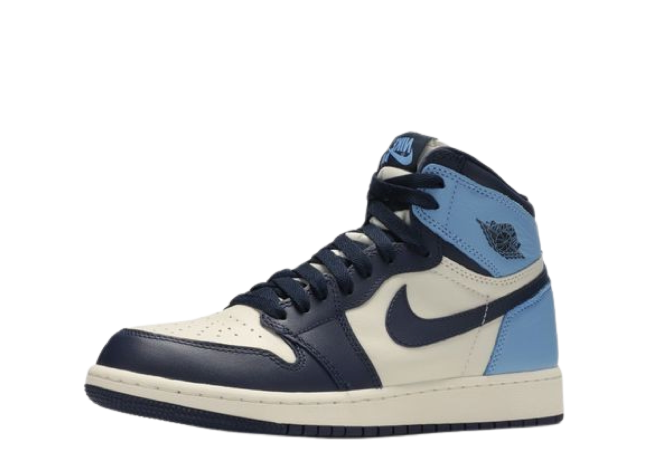 Air Jordan 1 Retro High Obsidian UNC (Grade School) - photo 2
